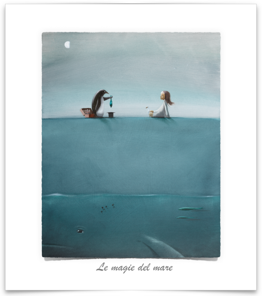 "Le magie del mare"   CON CORNICE