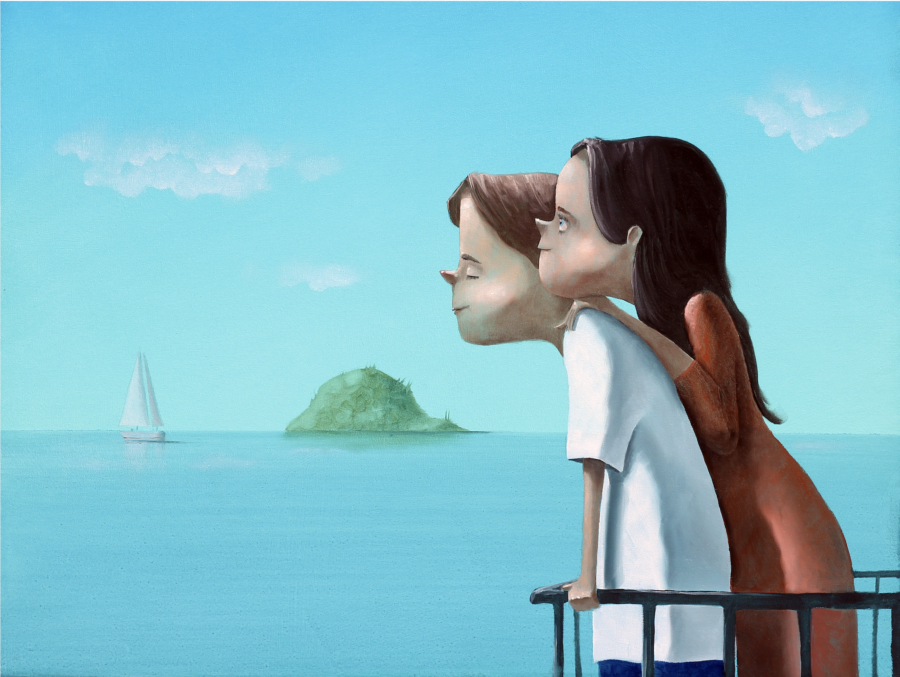 "Una splendida giornata ! " cm  40x50