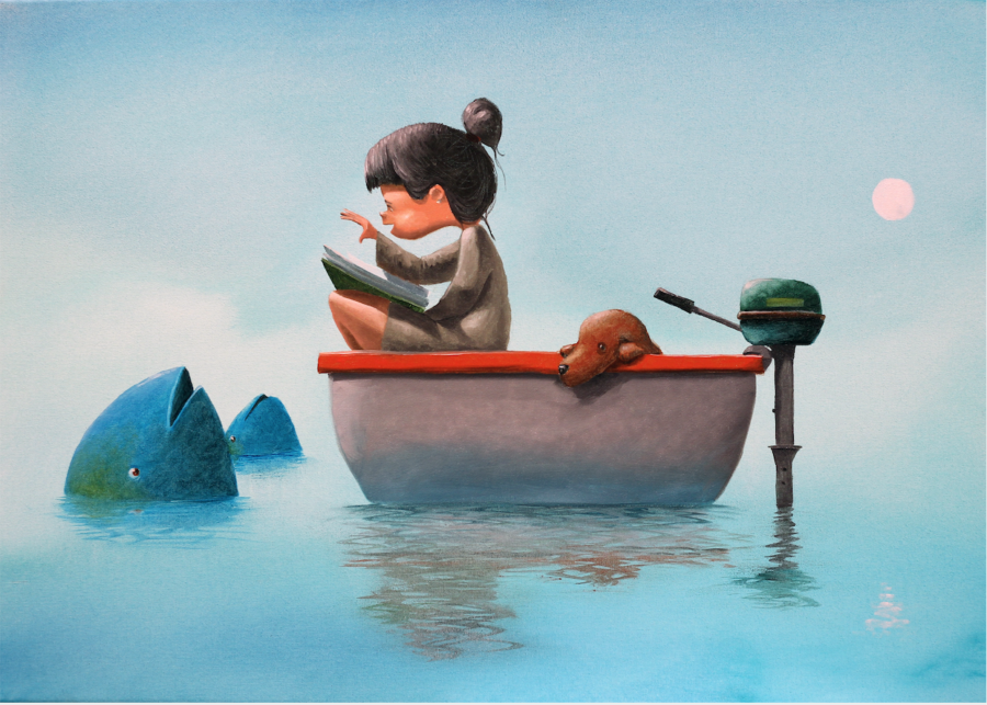 "C'era una volta il mare ! " cm  35x45